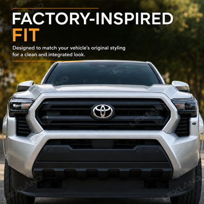 Tacoma Front Fog Light Grille Covers Exterior Protection Covers 2PCS for Toyota