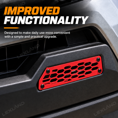 Tacoma Front Fog Light Grille Covers Exterior Protection Covers 2PCS for Toyota
