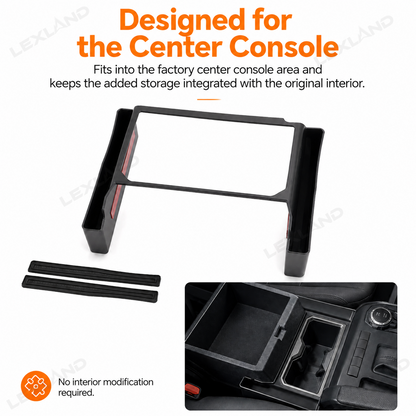 Tacoma/4Runner Central Control Side Organizer Holder Tray ABS Gear Shift Console Side Storage Box