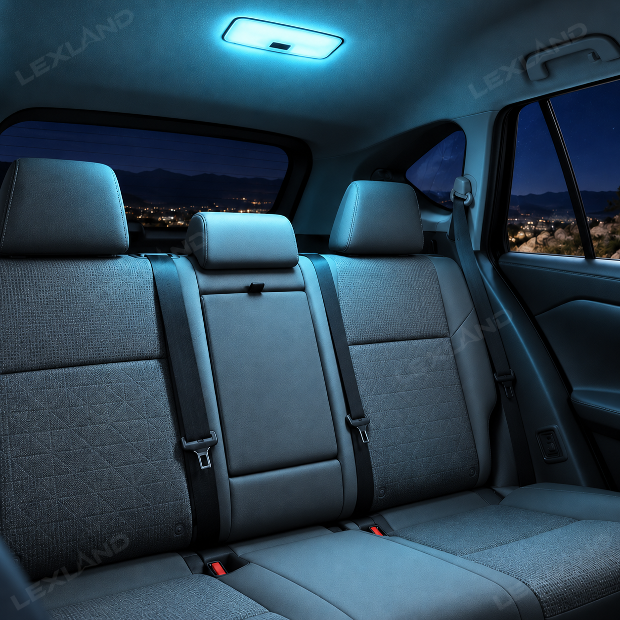 RAV4 LED Rear Dome Light Multi-color Overhead Interior Light of Toyota