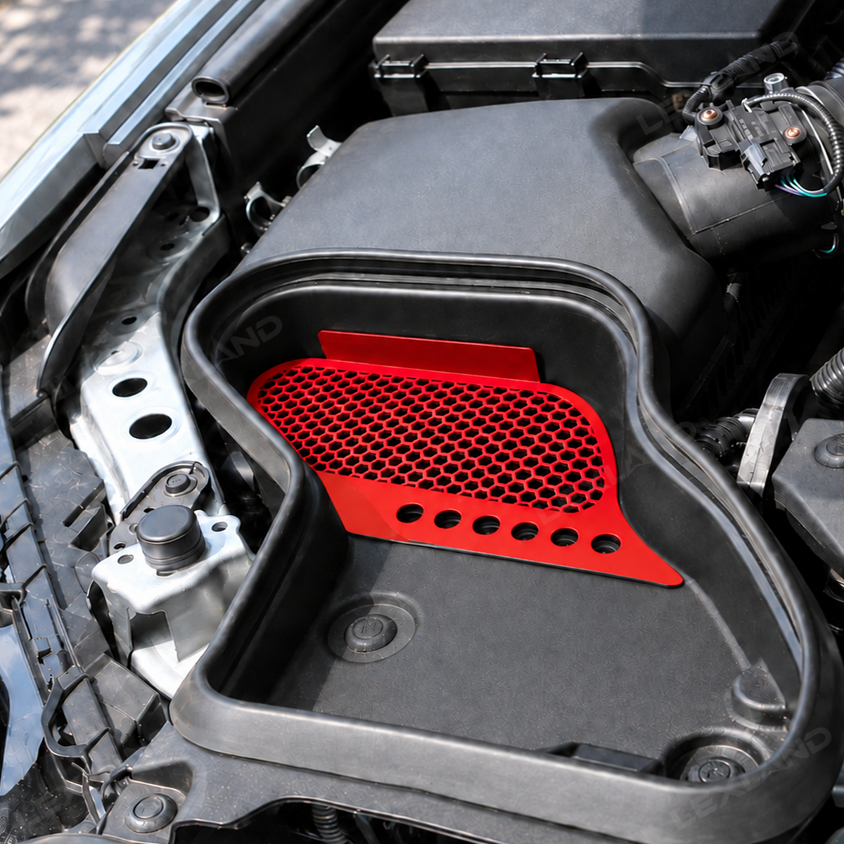 Tacoma Front Engine Bay Intake Vent Screen Carbon Steel Air Intake Bug Screen Mesh Guard for Toyota