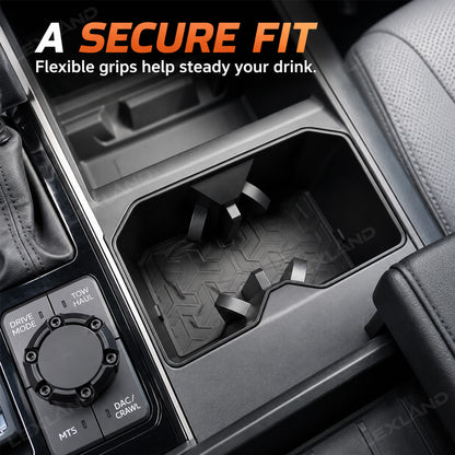 Tundra Oversize Cup Holder ABS Center Console Water Cup Insert for Toyota