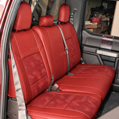 Camo Seat Covers for Ford F-150 Crew Cab XL/ XLT, Custom Interior Upgrade Seat Protection