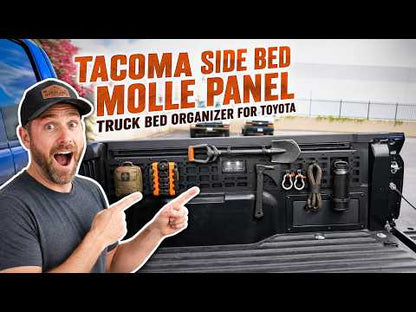 Tacoma Side Bed Molle Panel Truck Bed Organizer for Toyota