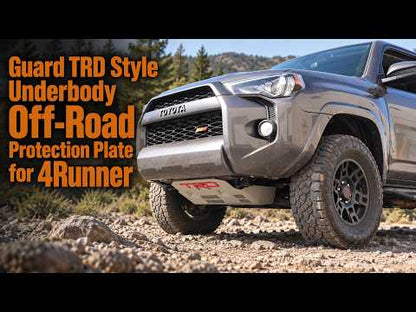 4Runner Front Engine Skid Plate Protector Guard TRD Style Underbody Off-Road Protection Plate
