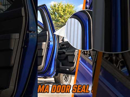 Tacoma Door & Body Seal Strip Kit Full Vehicle Weather Draft Wind Noise Reduction 11PCS for Toyota