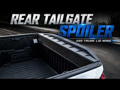 Tacoma Rear Tailgate Trunk Spoiler Wing ABS Rear Trunk Lid Wing for Toyota