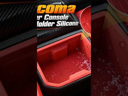 Tacoma Center Console Cup Holder Silicone Water Cup Insert for Toyota